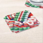 RIBBON CANDY Ticket Paper Untersetzer (angewinkelt)