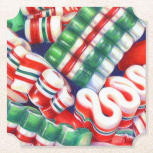 RIBBON CANDY Ticket Paper Untersetzer