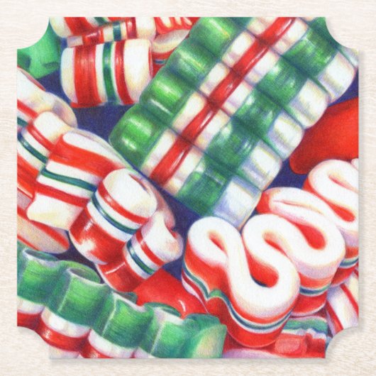 RIBBON CANDY Ticket Paper Untersetzer (Vorderseite)