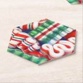 RIBBON CANDY Untersetzer mit Hexagon (angewinkelt)