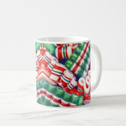 RIBBON CANDY White Tasse (VorderseiteRechts)