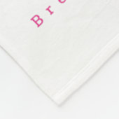 Ribbon Dandelion Faith Hope Liebe Brustkrebs Fleecedecke (Ecke)