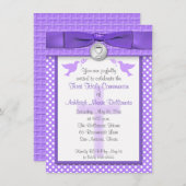 RIBBON Einladung zur ersten Heiligen Kommune (Vorne/Hinten)