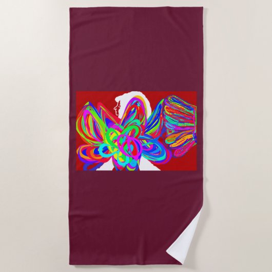 Ribbon Fairy's Day Out  Strandtuch (Vorderseite)