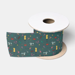 Ribbon für Vintage Schneidewerkzeuge Satinband