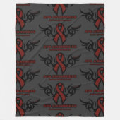 RIBBON - GERICHT FLEECEDECKE (Vorderseite)