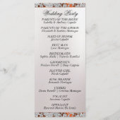 Ribbon & Glitzer auf Perle - Kupferhochzeitprogram Programm (Rückseite)