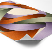 Ribbon Grid Kunstprint Poster (Ecke)