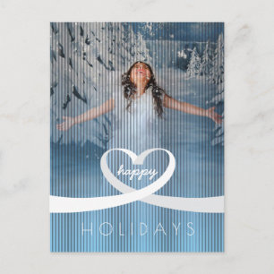 Ribbon Heart Postkarte