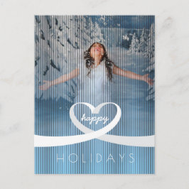 Ribbon Heart Postkarte