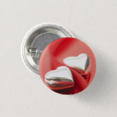 Ribbon Hearts Button (Vorne & Hinten)