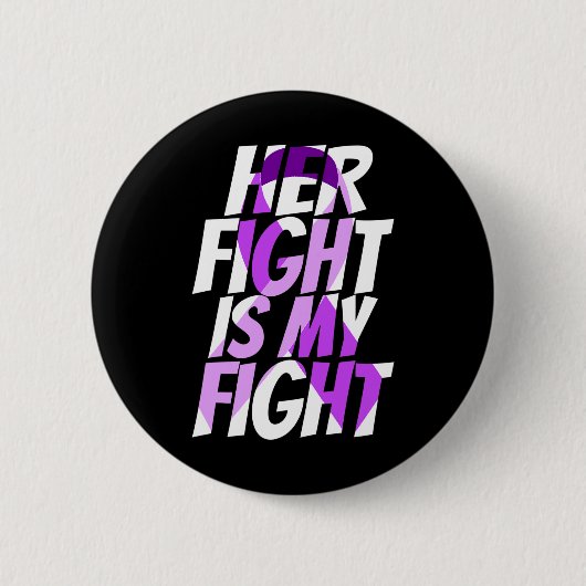 Ribbon-Heimer-Krankheit Button (Vorderseite)
