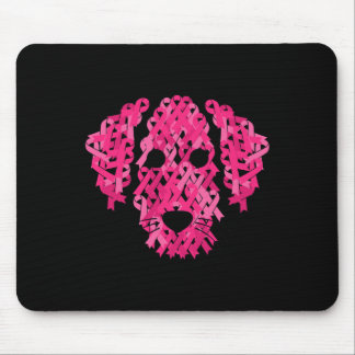 Ribbon Hund Inspiration Brustkrebs Bewusstsein G Mousepad