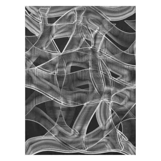 Ribbon-like curves, striking the embossed lines tischdecke (Vorderseite)