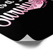 Ribbon meine Mama ist ein Überlebender Brustkrebs- Poster (Ecke)