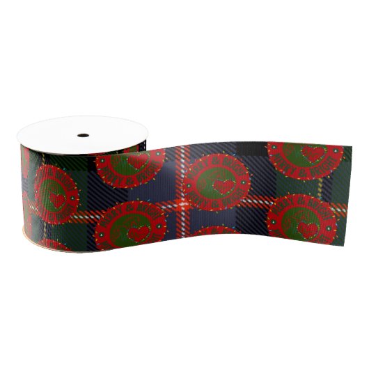 Ribbon Merry & Bright Ripsband (Spule)