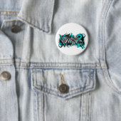 Ribbon Ovarian Cancer Garden Button (Beispiel)