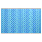 Ribbon Print Mitte des Jahrhunderts - Blautöne Stoff (Yard (91,4 cm))