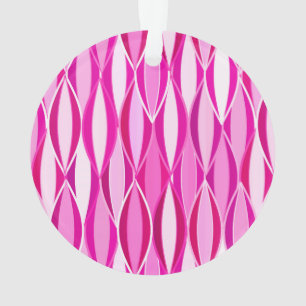 Ribbon Print Mitte des Jahrhunderts - die Farben f Ornament