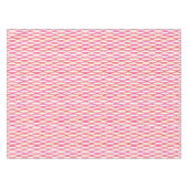 Ribbon Print Mitte des Jahrhunderts - Korallen und Tischdecke (Vorderseite (Horizontal))