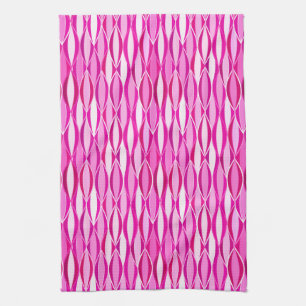 Ribbon Print Mitte des Jahrhunderts - Schattierung Handtuch