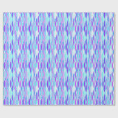 Ribbon Print Mitte des Jahrhunderts - violett und Geschenkpapier (Flach)