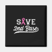 Ribbon Rette das Bewusstsein für den zweiten Brust Magnet (Vorne)