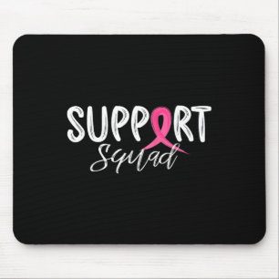 Ribbon rosa Krieger Brustkrebs Aufklärung Mousepad