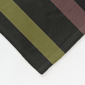 Ribbon Stripe Cozy Fleecedecke (Ecke)