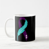 Ribbon Suicide Awareness Mental Health For Men Wom Kaffeetasse (Links)