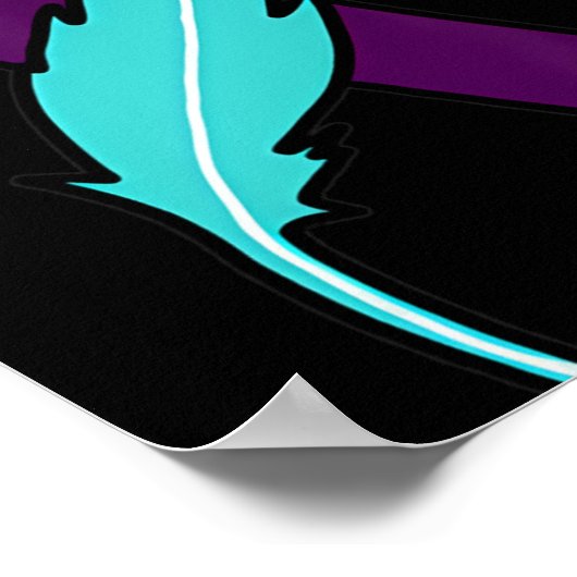 Ribbon Suicide Awareness Mental Health For Men Wom Poster (Ecke)