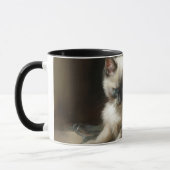 Ribbon Tangle Siamese Kitten Tasse (Links)
