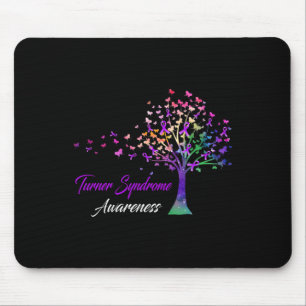 Ribbon Turner Syndrom-Bewusstsein Mousepad