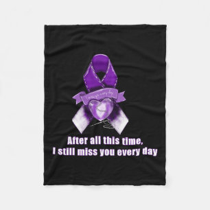 Ribbon Überdosis-Bewusstsein Miss You Trauer Gesch Fleecedecke