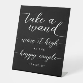 Ribbon Wand Wave Minimalistisch Schwarz-Weiß-Scrip Sockelschild