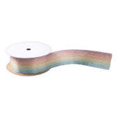 Ribbon Wasserfarbe Regenbogen Streifen Satinband (Spule)