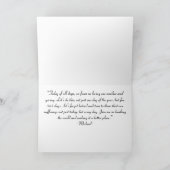 "Ribbons and lights" Feiertagskarte (Innenseite)