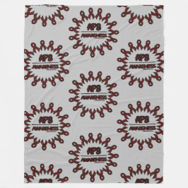 Ribbons/Circle...APS Fleecedecke