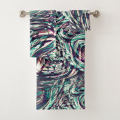 Ribbons oder Schleifen, die ausweichend durchquert Badhandtuch Set (Insitu)