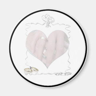 Ribbons & Rings mit Hochzeitscouch Magnet