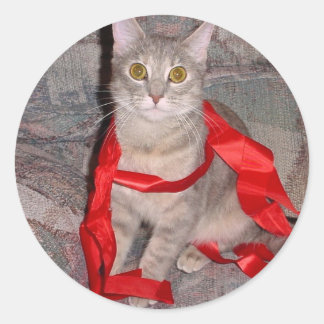 Ribbons Runder Aufkleber