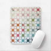 Ribbons und Rose Quilt-Maus-Pad Mousepad (Mit Mouse)