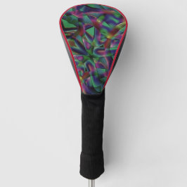 Ribbons verwoben mit dunklen Farben Golf Headcover