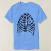 RIBCAGE SKELETON Halloween Horror Beängstigend Gho T-Shirt (Design vorne)