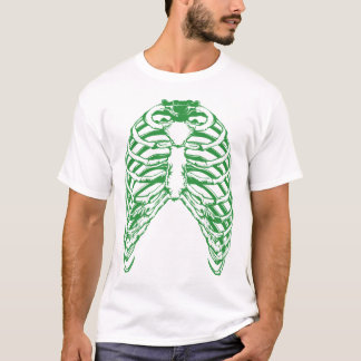 Ribcage und Schulterblatt-Licht T-Shirt