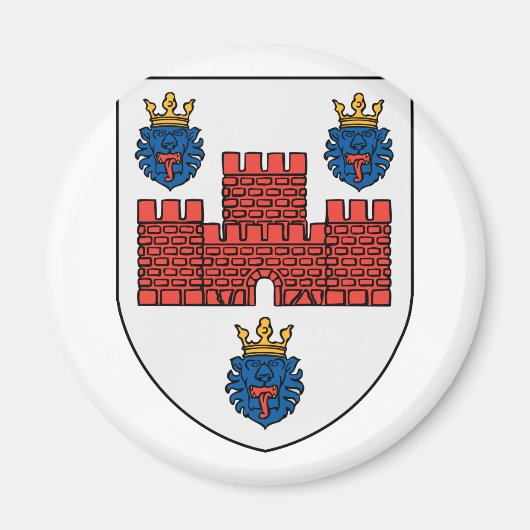 Ribe, Dänemark Magnet (Vorne)