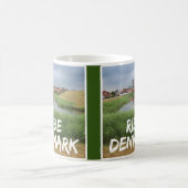 Riberhus und Ribe, Jutland, Dänemark Kaffeetasse (Mittel)