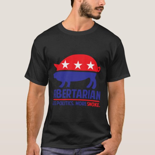 Ribertarian Shirt Bbq And Grill  (Vorderseite)