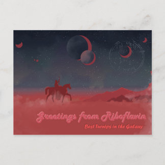 Riboflavin Postkarte