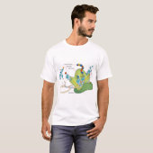 Ribosome mRNA tRNA molecules proteins Diagram  T-Shirt (Vorne ganz)